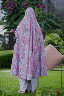 Cotton Khimar Blush