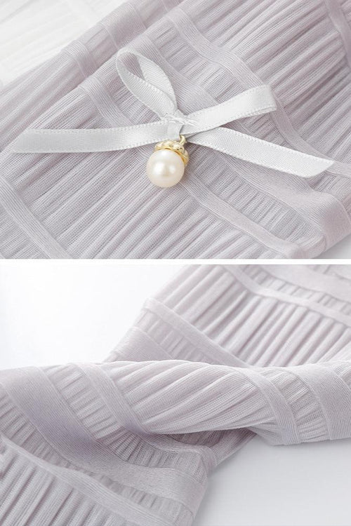 جلباب كامل الطول خوخ وردي