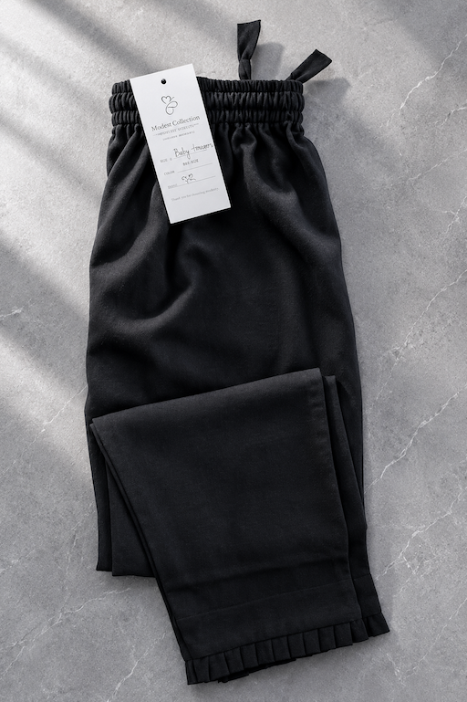 Babygirl's Trousers Black