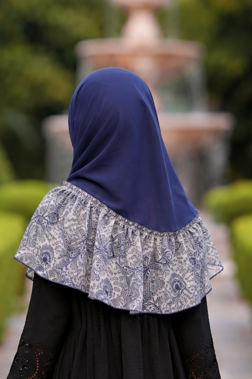 Baby Hijab Kolka Navy