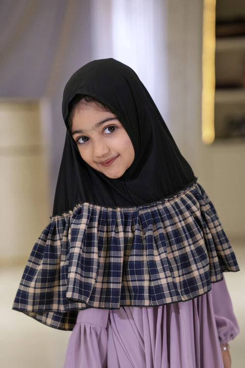 حجاب بيبي بولكا أسود