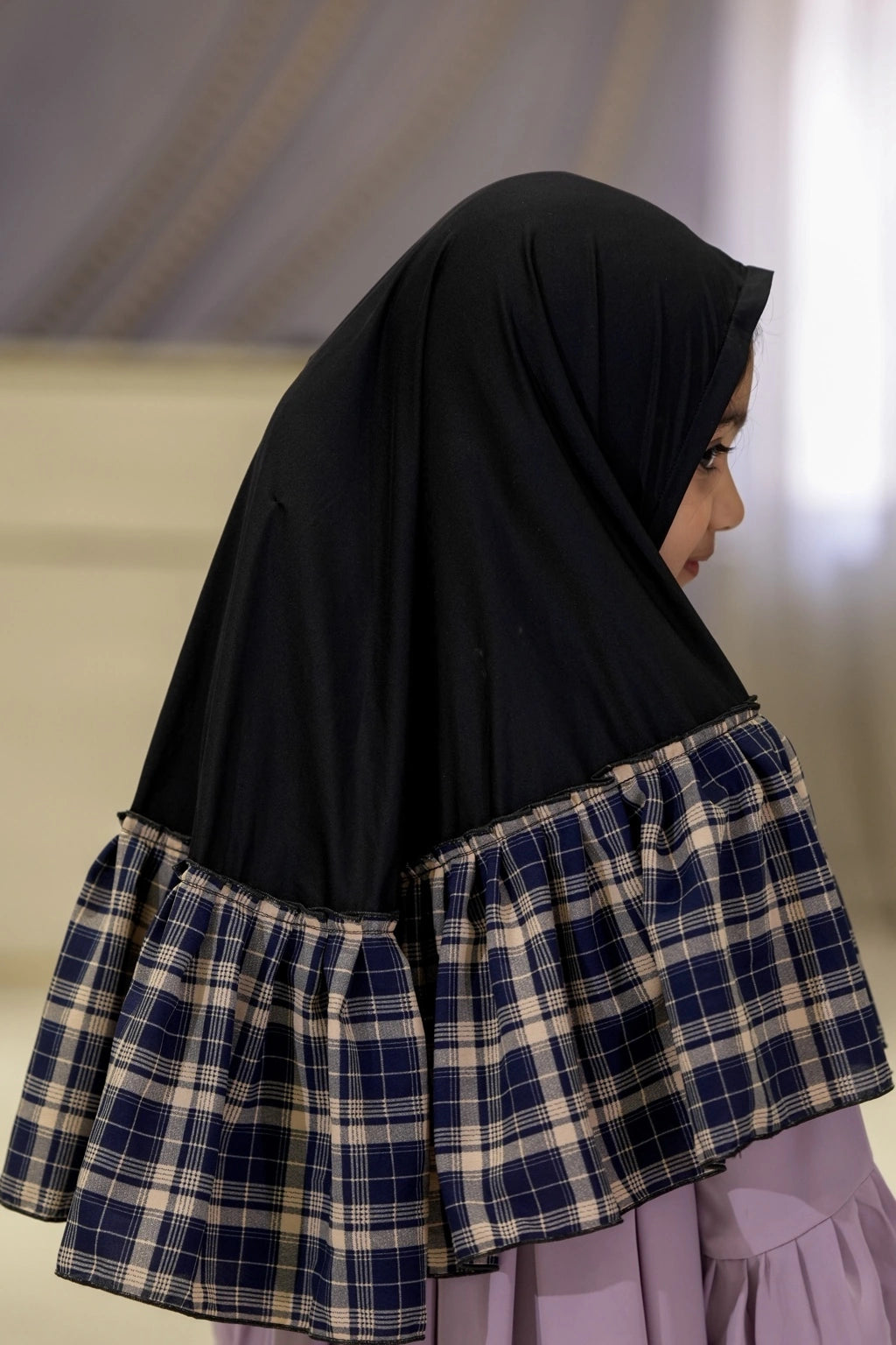حجاب بيبي بولكا أسود