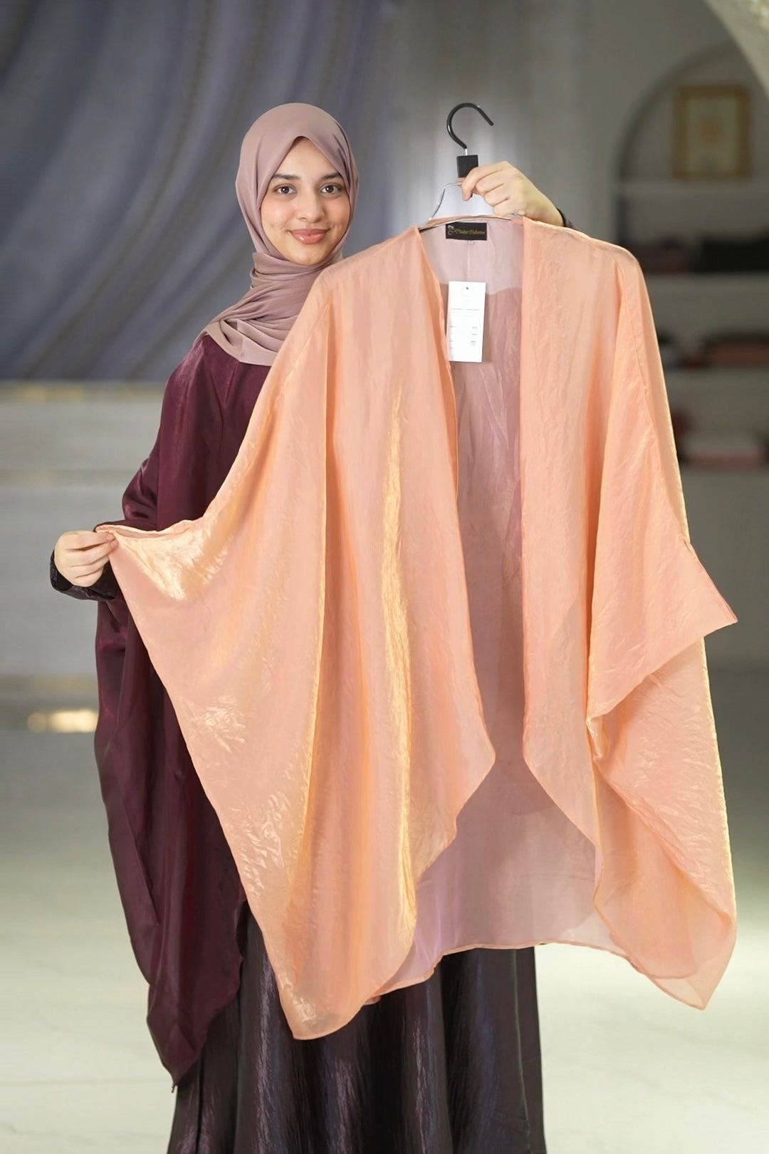 Batwing Shrug Rosegold