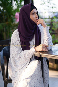Tanaka Top printed White