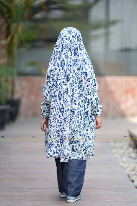 Bareerah Jilbab Ikkat print