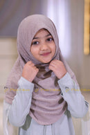 Luxury beige premium hijab for modest fashion