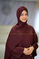 Exclusive Hijab Maroon