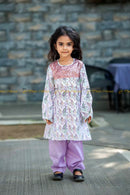 Cotton 2-pc Violet for Kids