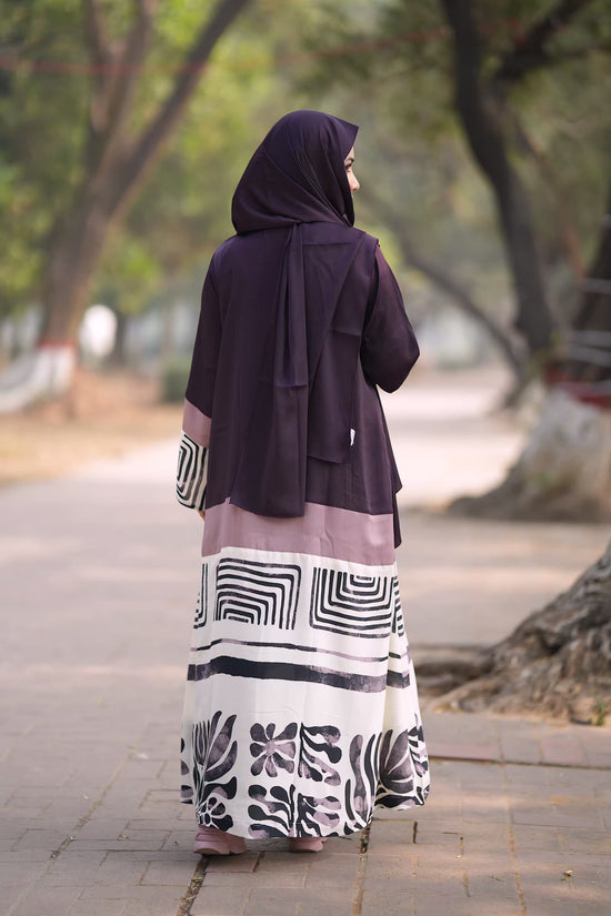 Elena Abaya Purple
