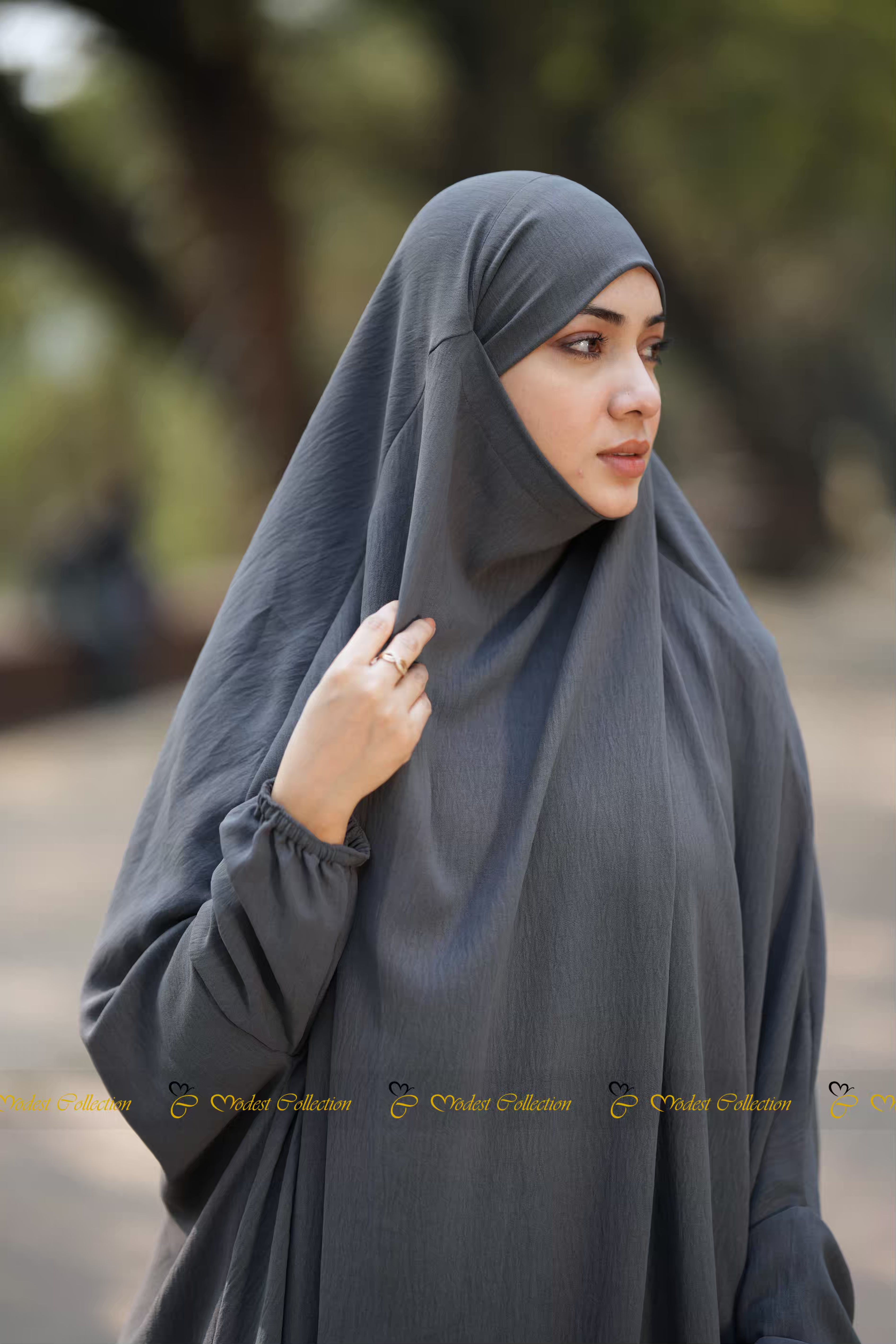 Unjila Jilbab Graphite