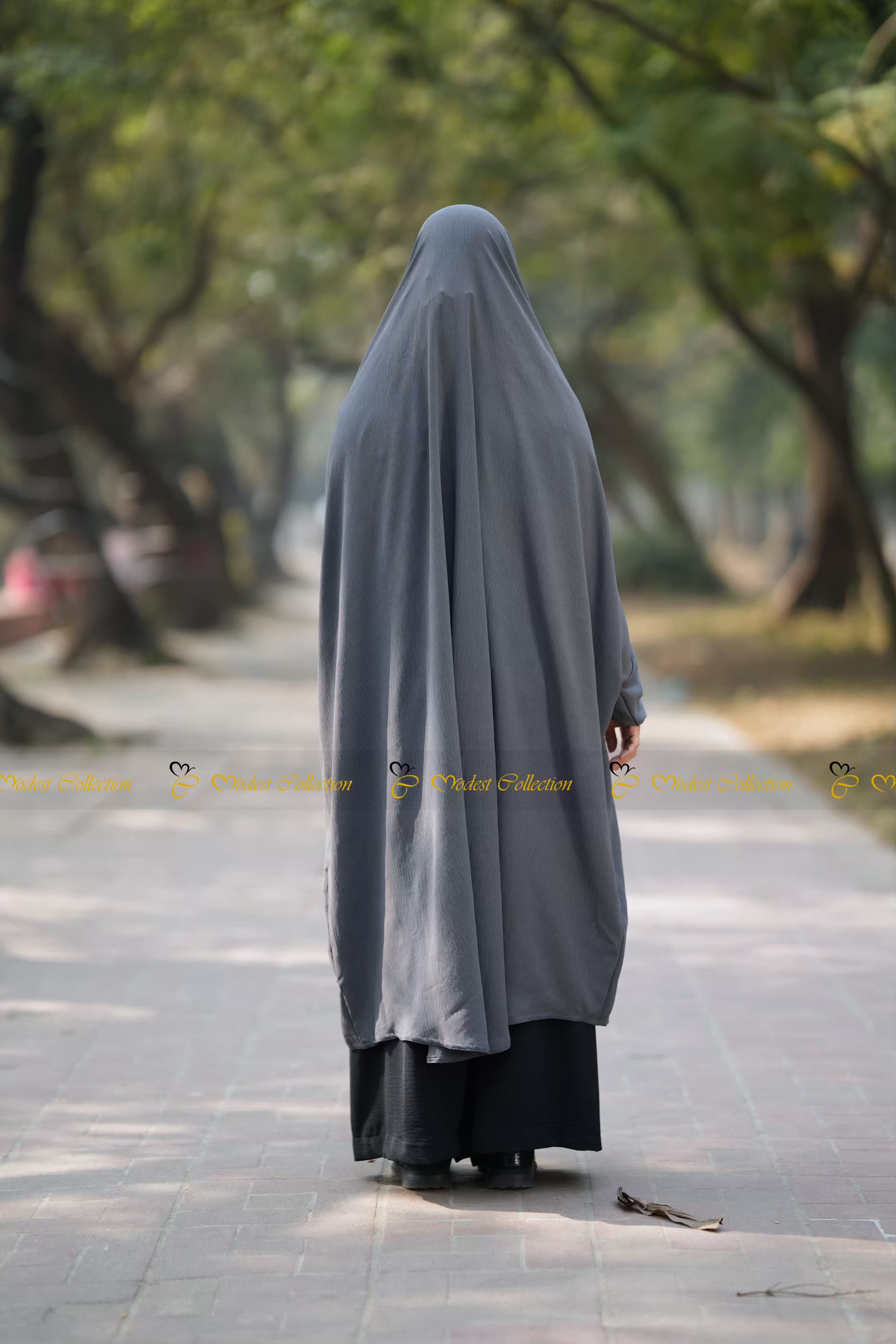 Unjila Jilbab Graphite