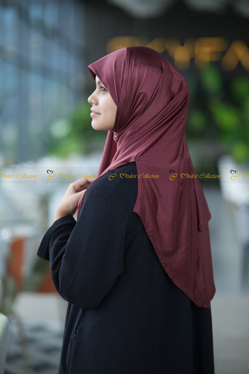 Ready Hijab Garnet for Teen Girls
