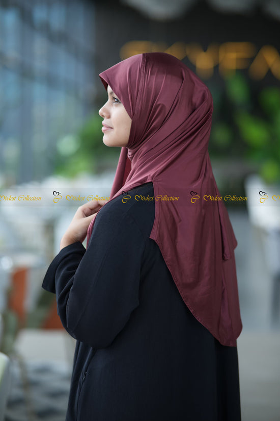 Ready Hijab Garnet for Teen Girls