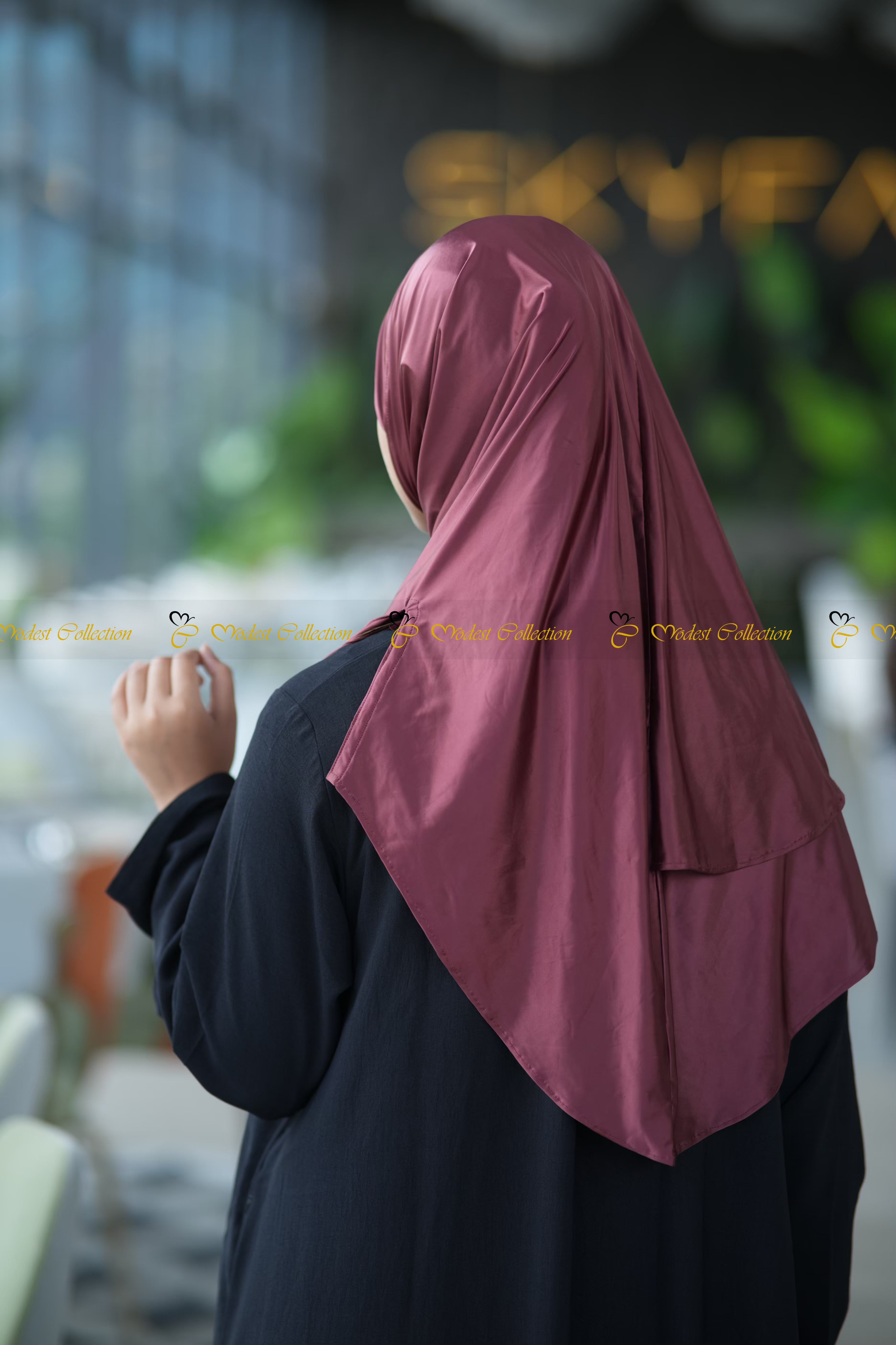 Ready Hijab Garnet for Teen Girls