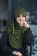 Ready Hijab Olive for Teen Girls