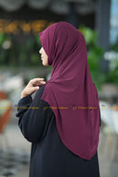 Ready Hijab Maroon for Teen Girls