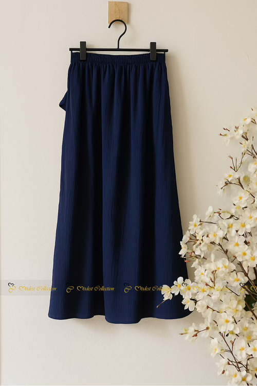 A-line Skirt Navy