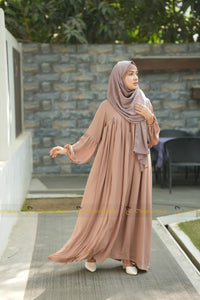 Mahzabin Abaya Ivory