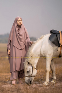 Amaya Jilbab Mauve