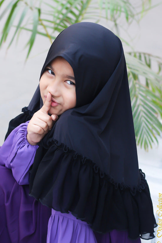 Baby Hijab Black