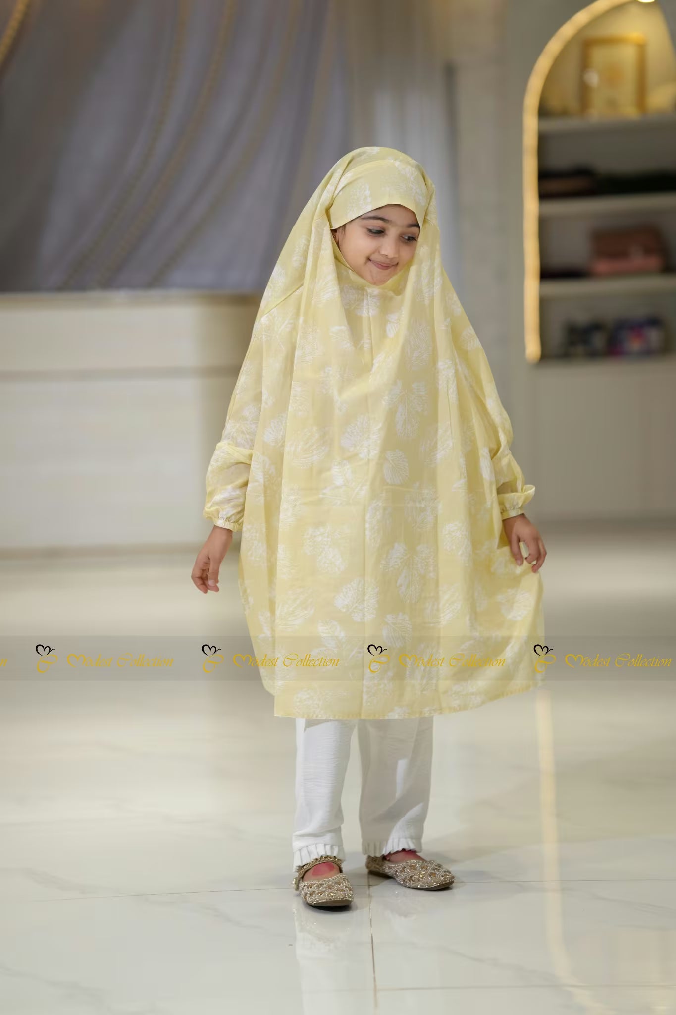 Bareerah Jilbab Pastel Yellow