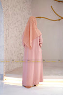 Basic Formal Abaya Dusty Pink