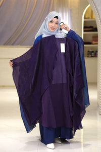 Batwing Shrug Eggplant