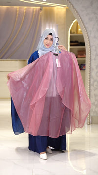 Batwing Shrug Pink