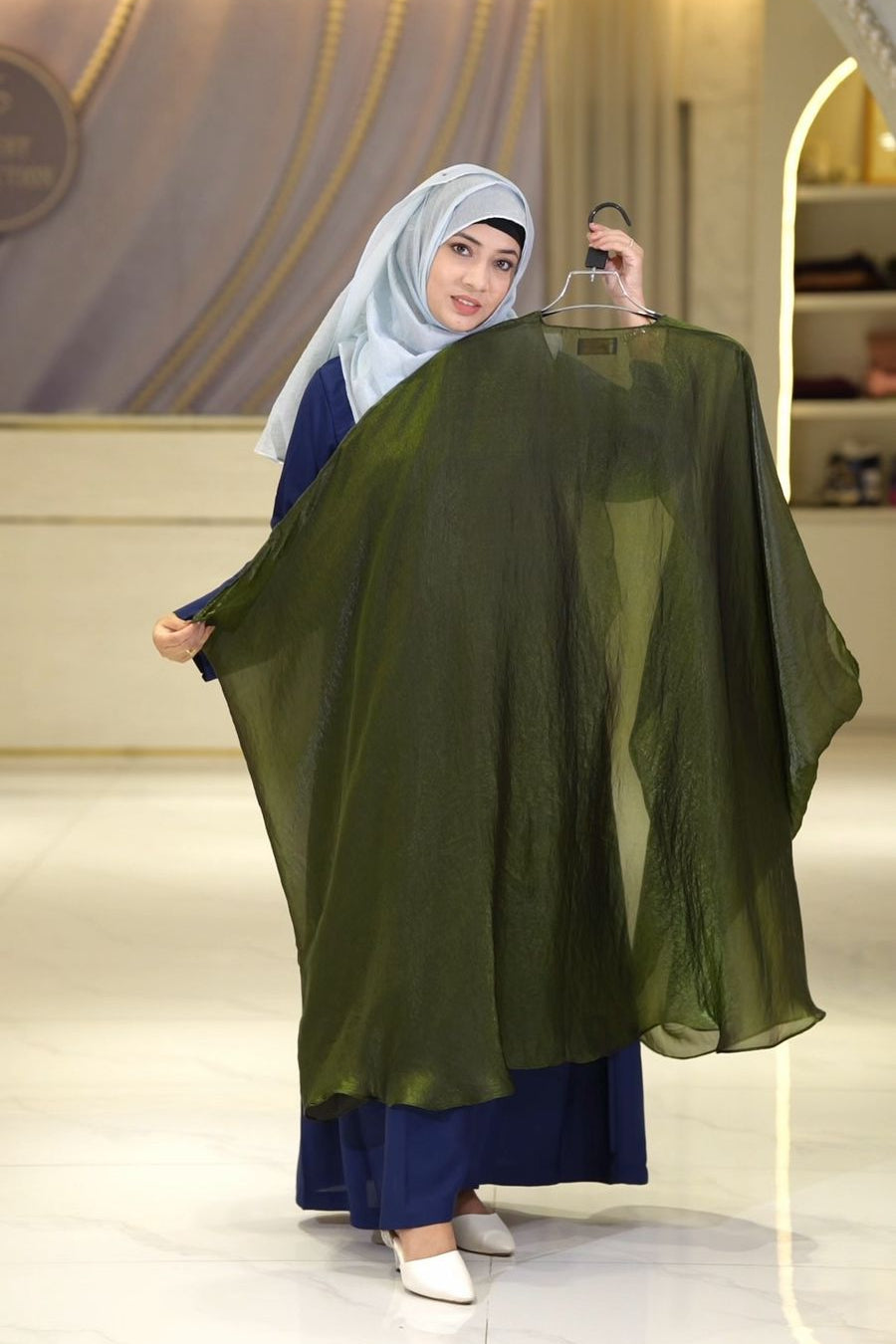 Batwing Shrug Olive