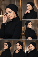 Full Head Cover Under cap with Belt for Muslim Women