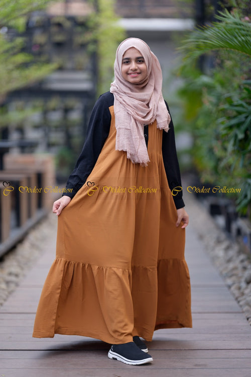 Boho Abaya Brown