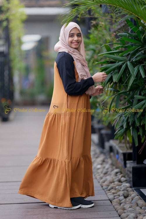 Boho Abaya Brown