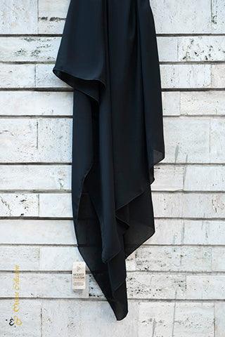 Chiffon Hijab Black