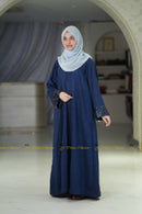Sequin Abaya Navy
