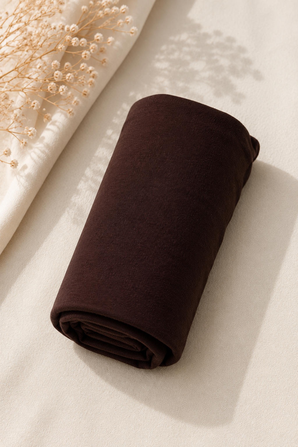 Non-Slip Cotton Jersey Scarf
