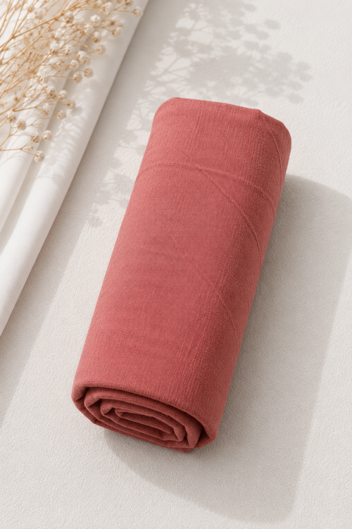 Non-Slip Cotton Jersey Scarf
