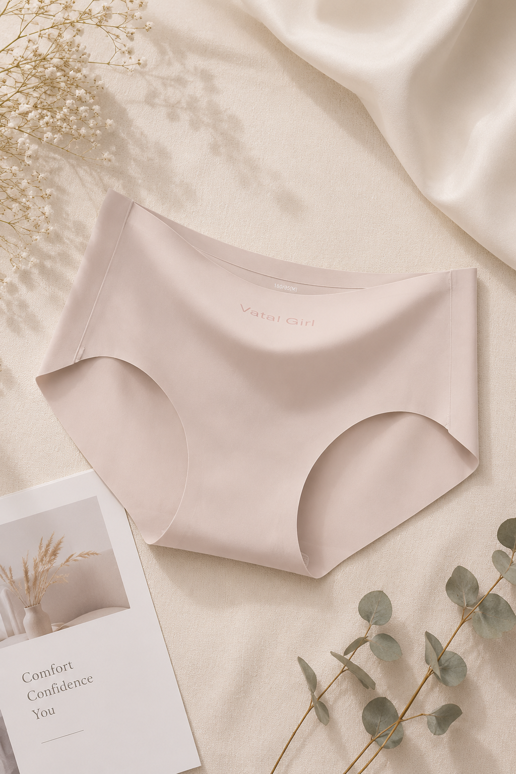Mulberry Silk Panty Beige
