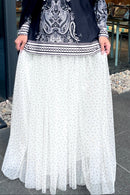 Polka Dot Tulle Skirt