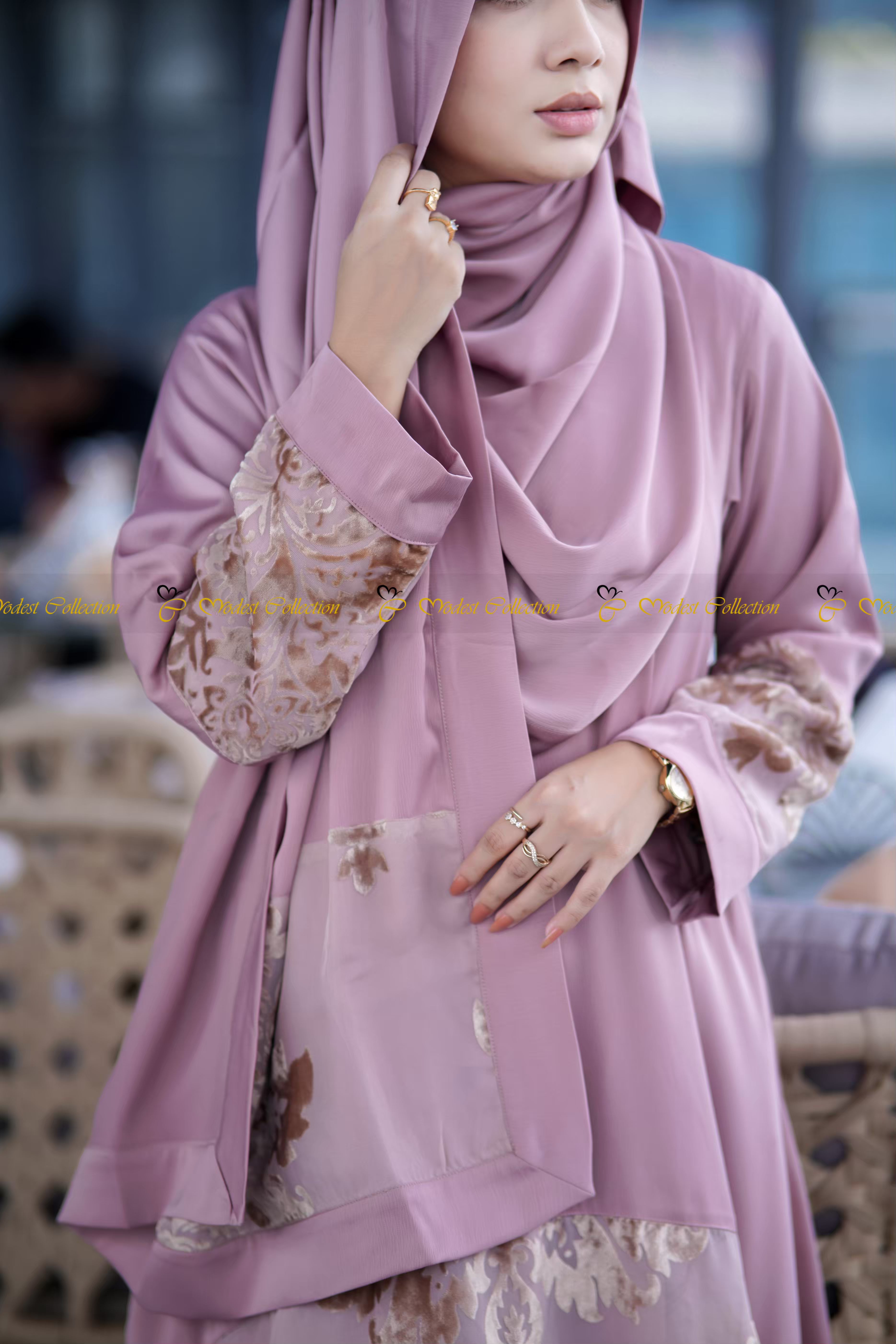 Emrose Dress Mauve