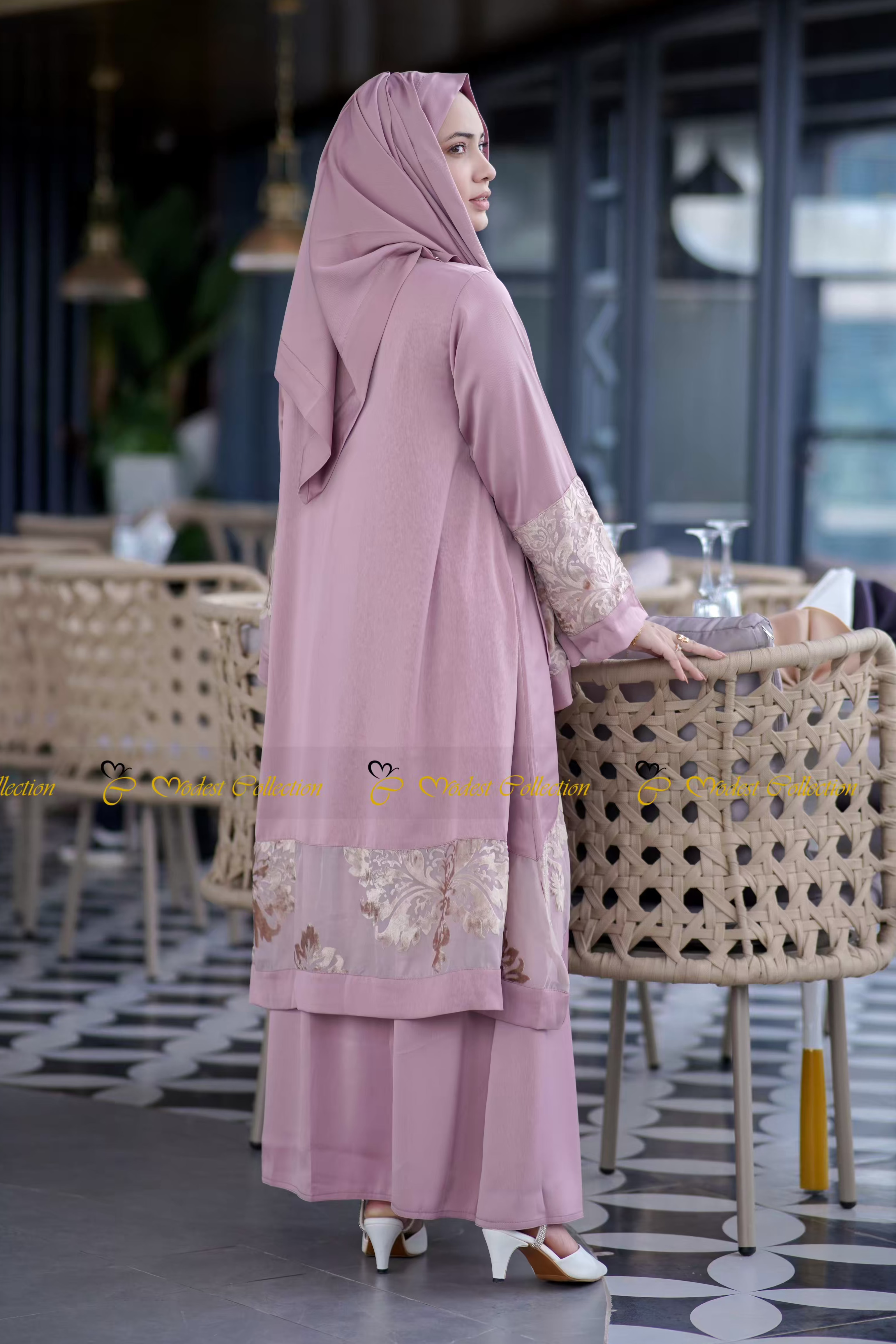 Emrose Dress Mauve