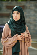 Exclusive Hijab Bottle Green