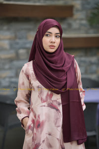 Exclusive Hijab Maroon