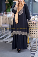 Farhana Kurti Black