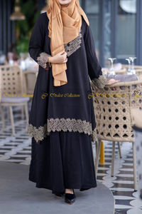 Farhana Kurti Black