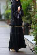 Ferdous Abaya Black - Modest Collection