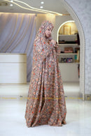 Salat Khimar Floral Wood