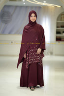 Floret Cape Maroon