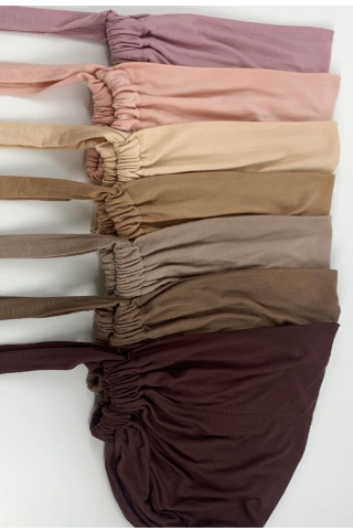 Full Head Cover Under cap with Belt for Muslim Women