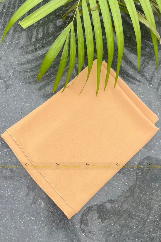 Georgette Hijab Golden