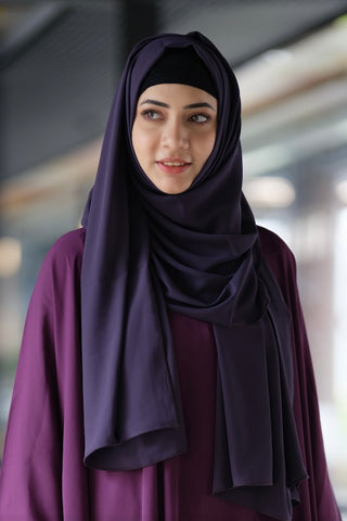 Modest Green Georgette Hijab main image 1